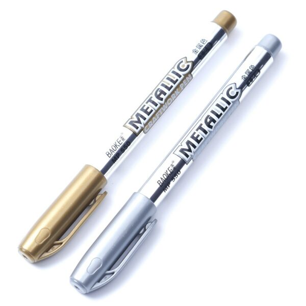 Metallisk vattentät permanent penna