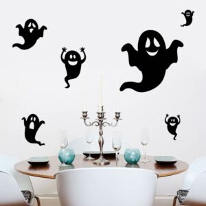 12 Spöken Halloween väggdekor klistermärken