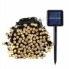 100 LED Solcellsdriven ljusslinga för trädgård
