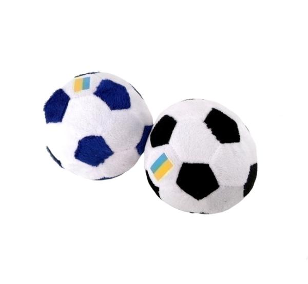 Mjuk fotboll mini med svenska flagga 10cm