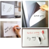 Flexibel A4 magnetisk whiteboard till kylskåp
